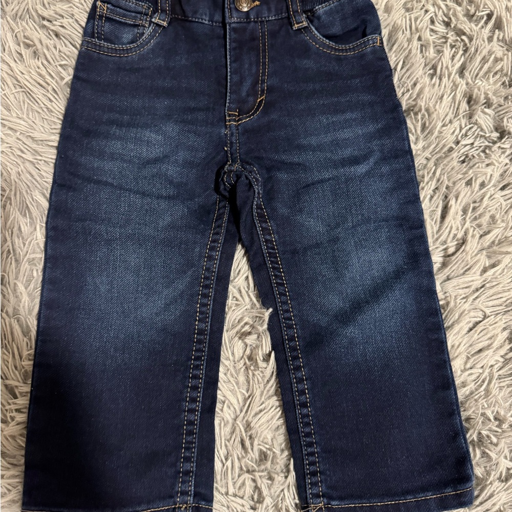 Kids Dark Blue Denim Jeans
